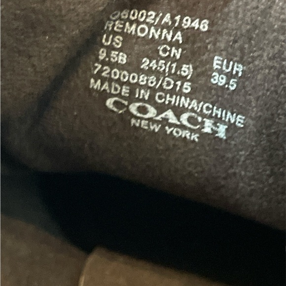 🎉HP🎉Coach Remonna Classic Sneakers - Picture 10 of 11